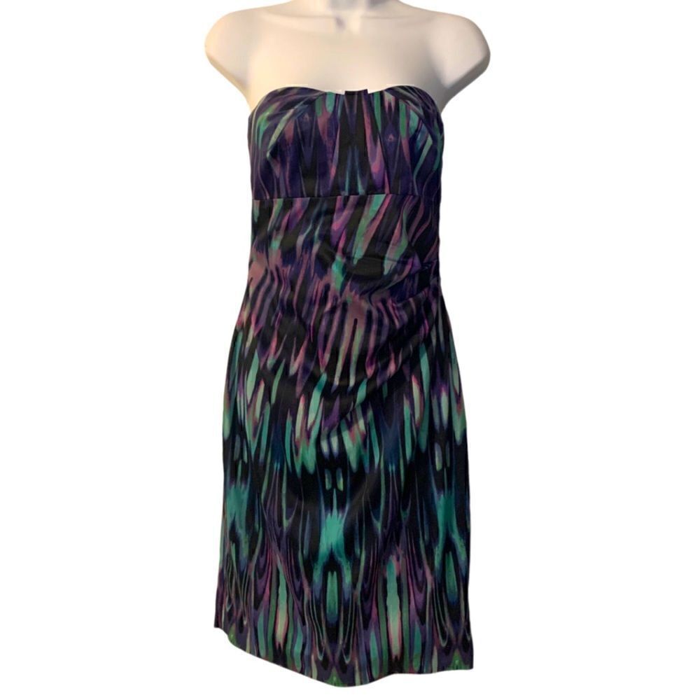Karen Millen Strapless Pencil Dress Size 8